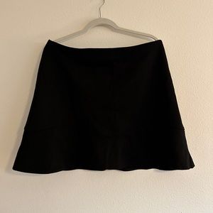 Loft black skirt